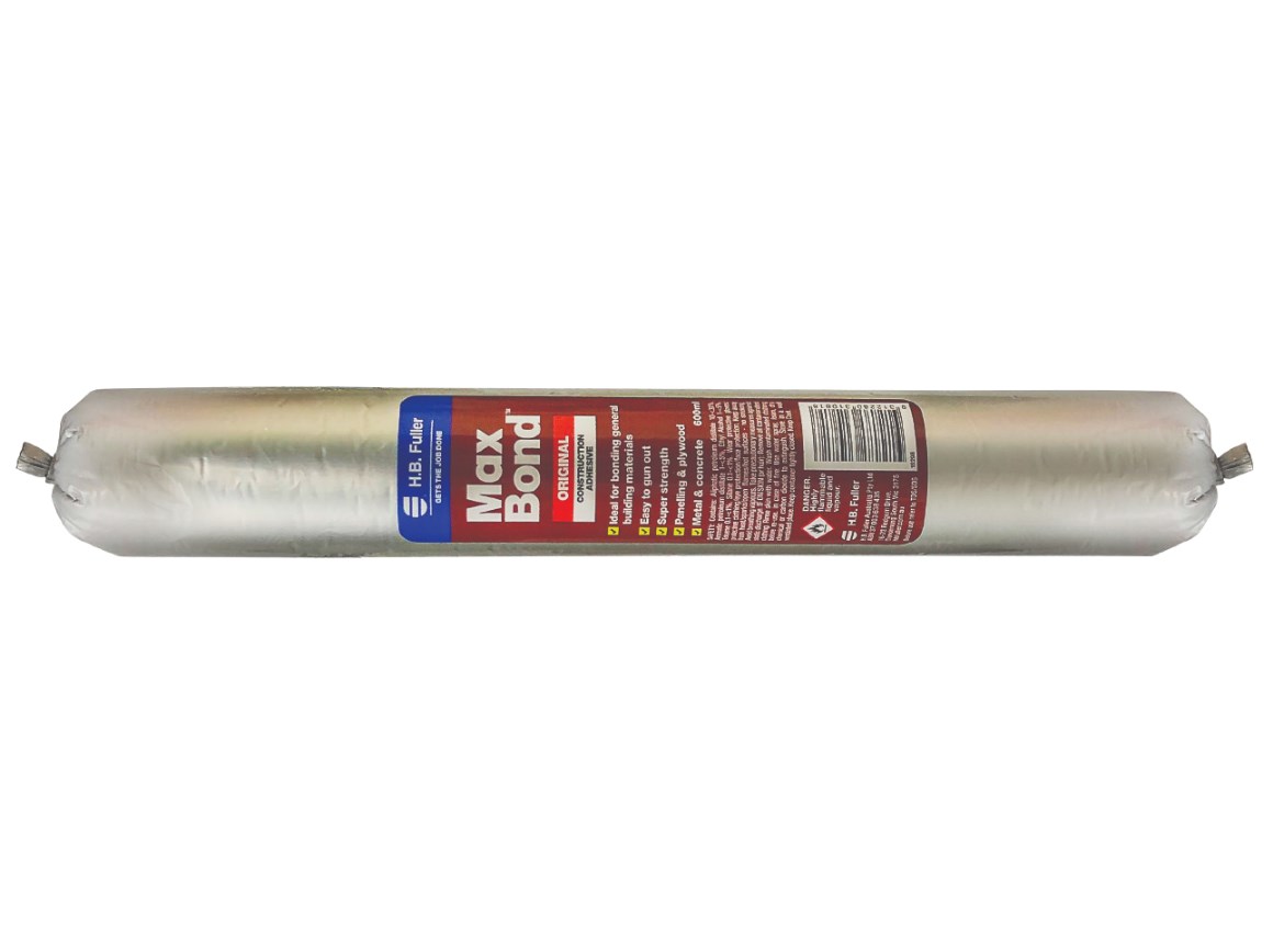 maxbond construction adhesive 600ml sausage